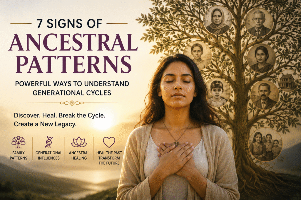 7 Signs of Ancestral Patterns: Powerful Ways to Understand Generational Cycles 7 signs of ancestral patterns and generational healing