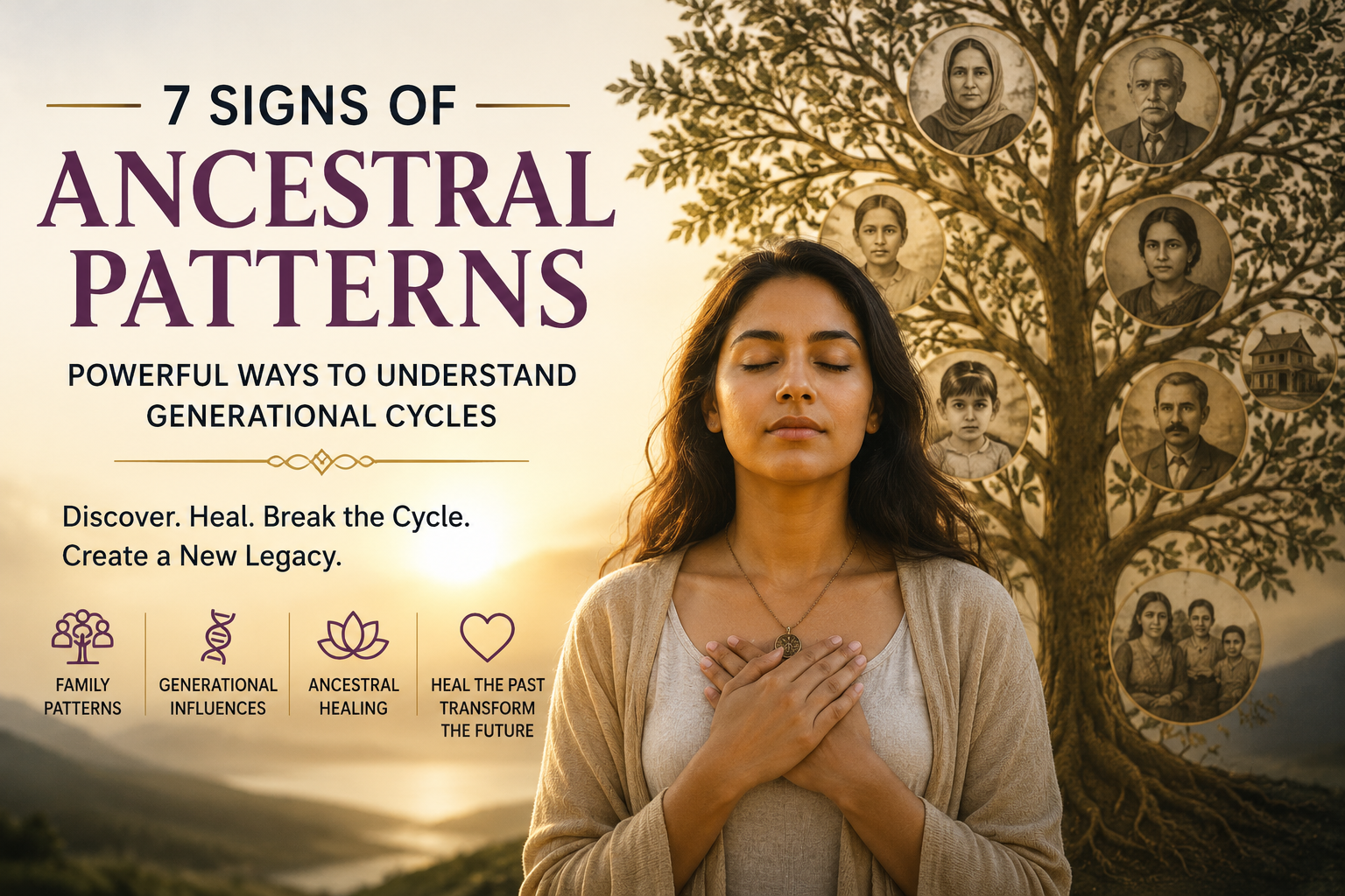 7 signs of ancestral patterns and generational healing