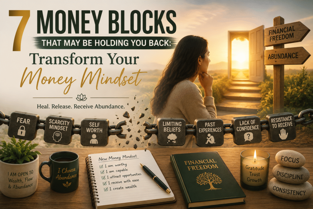 7 Money Blocks That May Be Holding You Back: Transform Your Money Mindset 7 money blocks affecting your money mindse